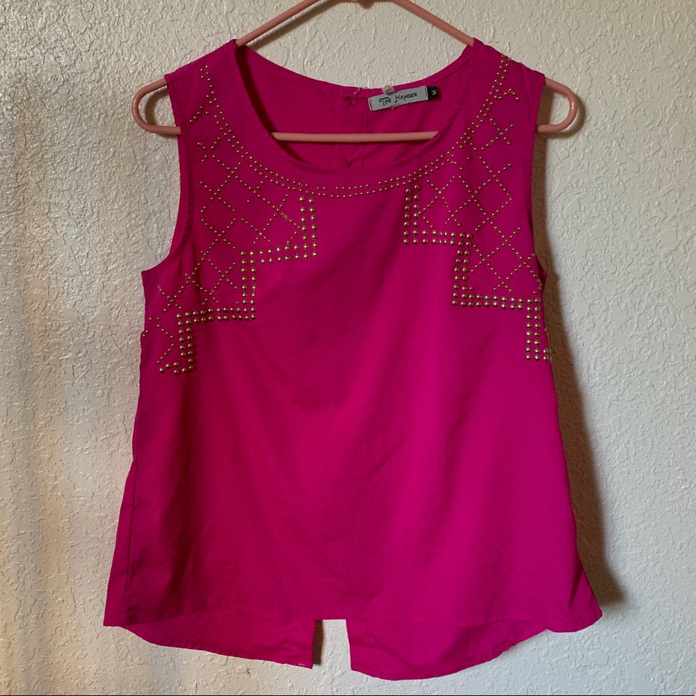 Pink blouse